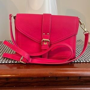 Charming Charlie hot pink purse